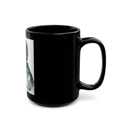 Julia Adams #11 (Vintage Female Icon) Black Coffee Mug - Go Mug Yourself