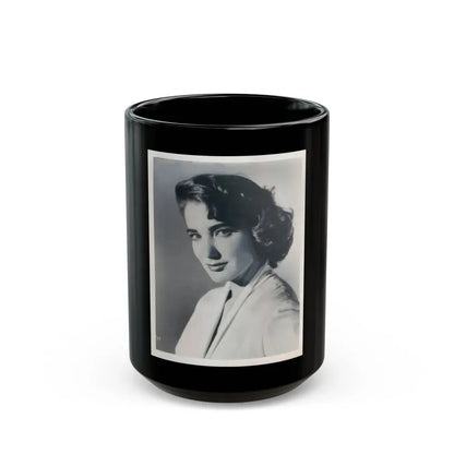 Julia Adams #114 (Vintage Female Icon) Black Coffee Mug 15oz - Go Mug Yourself