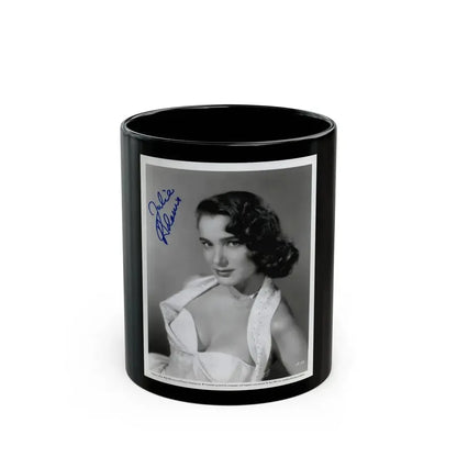 Julia Adams #12 (Vintage Female Icon) Black Coffee Mug 11oz - Go Mug Yourself
