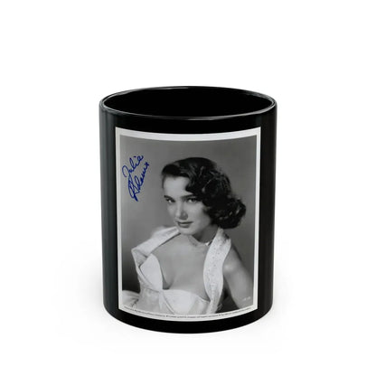 Julia Adams #12 (Vintage Female Icon) Black Coffee Mug 11oz - Go Mug Yourself