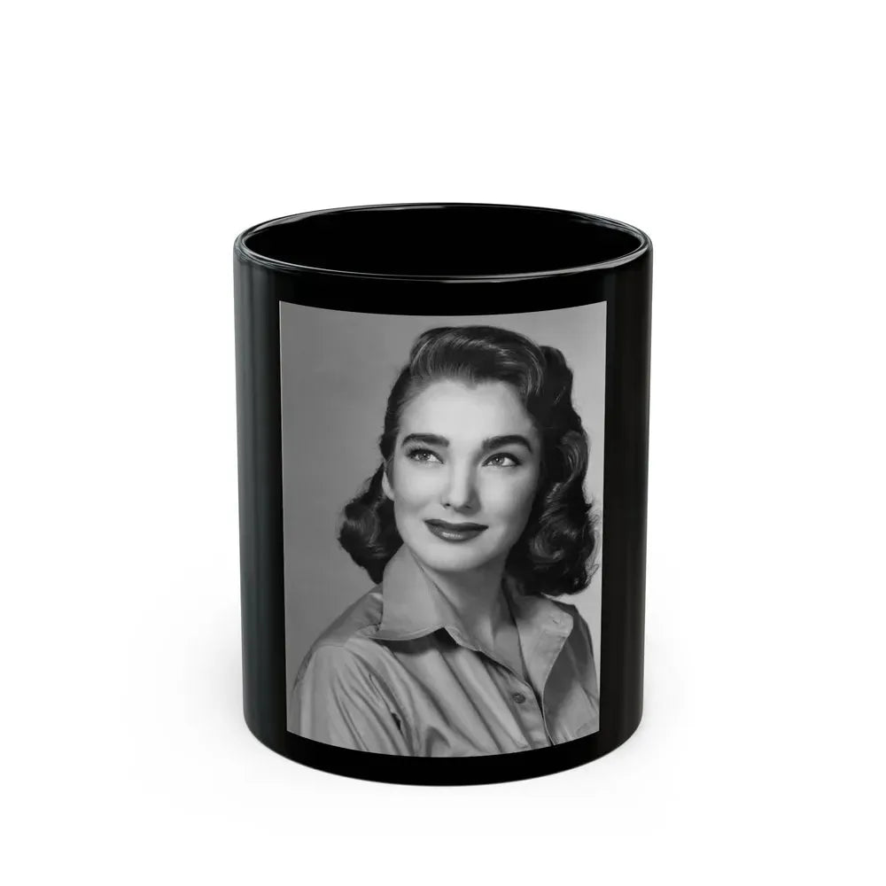 Julia Adams #126 (Vintage Female Icon) Black Coffee Mug 11oz - Go Mug Yourself