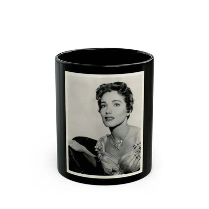 Julia Adams #131 (Vintage Female Icon) Black Coffee Mug 11oz - Go Mug Yourself
