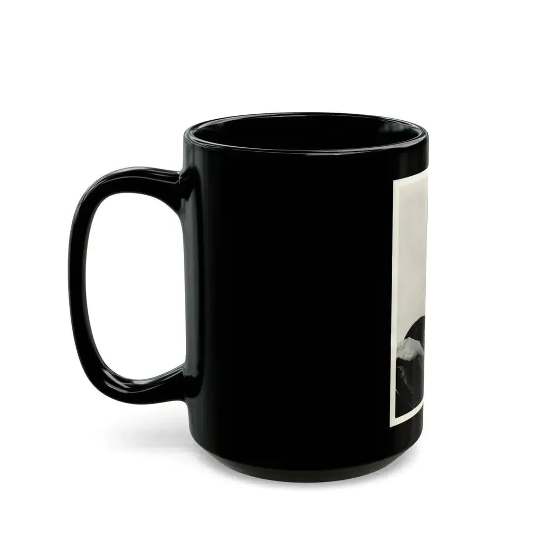 Julia Adams #131 (Vintage Female Icon) Black Coffee Mug - Go Mug Yourself