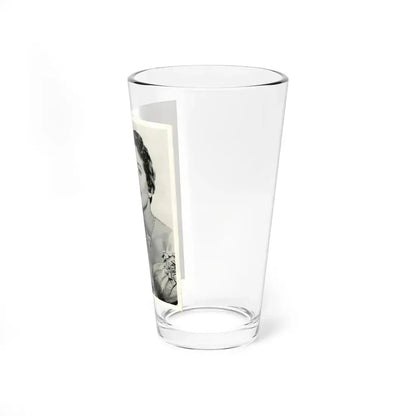 Julia Adams #131 (Vintage Female Icon) Pint Glass 16oz - Go Mug Yourself