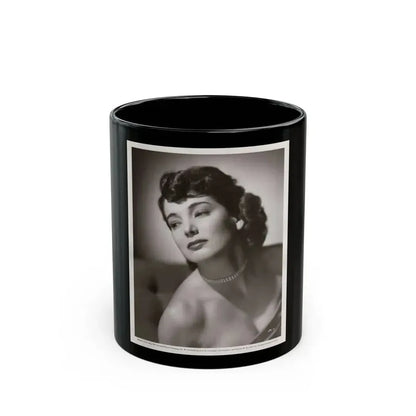 Julia Adams #152 (Vintage Female Icon) Black Coffee Mug 11oz - Go Mug Yourself