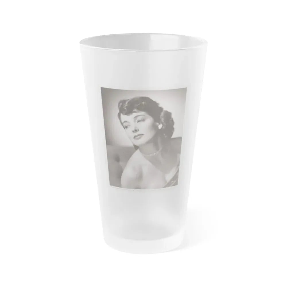 Julia Adams #152 (Vintage Female Icon) Frosted Pint Glass 16oz 16oz Frosted - Go Mug Yourself