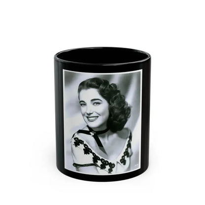 Julia Adams #156 (Vintage Female Icon) Black Coffee Mug 11oz - Go Mug Yourself