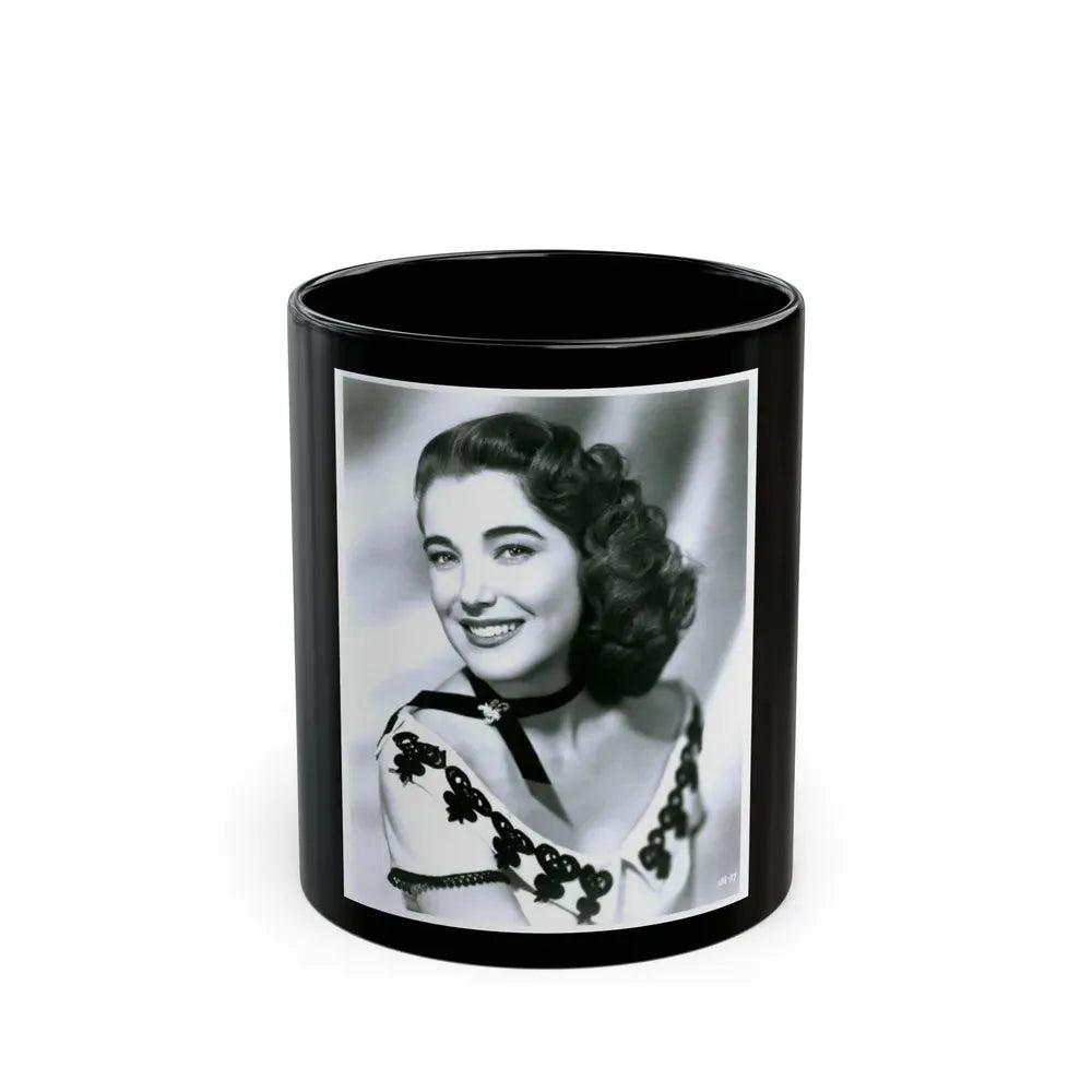 Julia Adams #156 (Vintage Female Icon) Black Coffee Mug 11oz - Go Mug Yourself