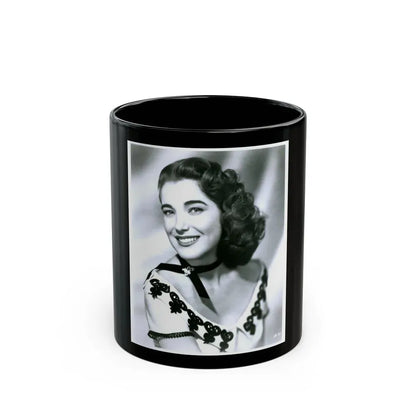 Julia Adams #156 (Vintage Female Icon) Black Coffee Mug 11oz - Go Mug Yourself