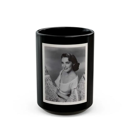 Julia Adams #162 (Vintage Female Icon) Black Coffee Mug 15oz - Go Mug Yourself