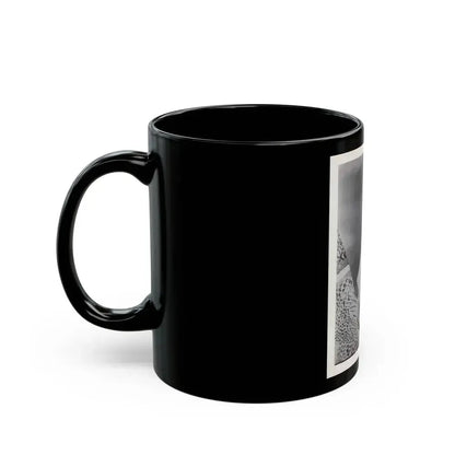Julia Adams #162 (Vintage Female Icon) Black Coffee Mug - Go Mug Yourself