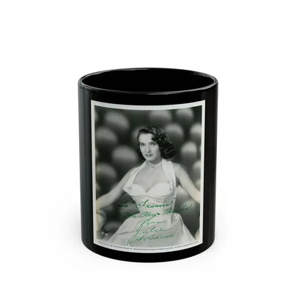 Julia Adams #169 (Vintage Female Icon) Black Coffee Mug 11oz - Go Mug Yourself