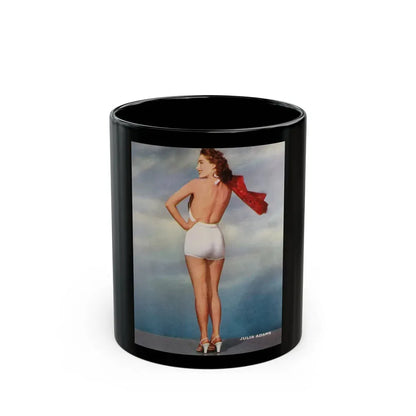Julia Adams #187 (Vintage Female Icon) Black Coffee Mug 11oz - Go Mug Yourself
