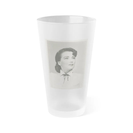 Julia Adams #192 (Vintage Female Icon) Frosted Pint Glass 16oz-16oz-Frosted-Go Mug Yourself