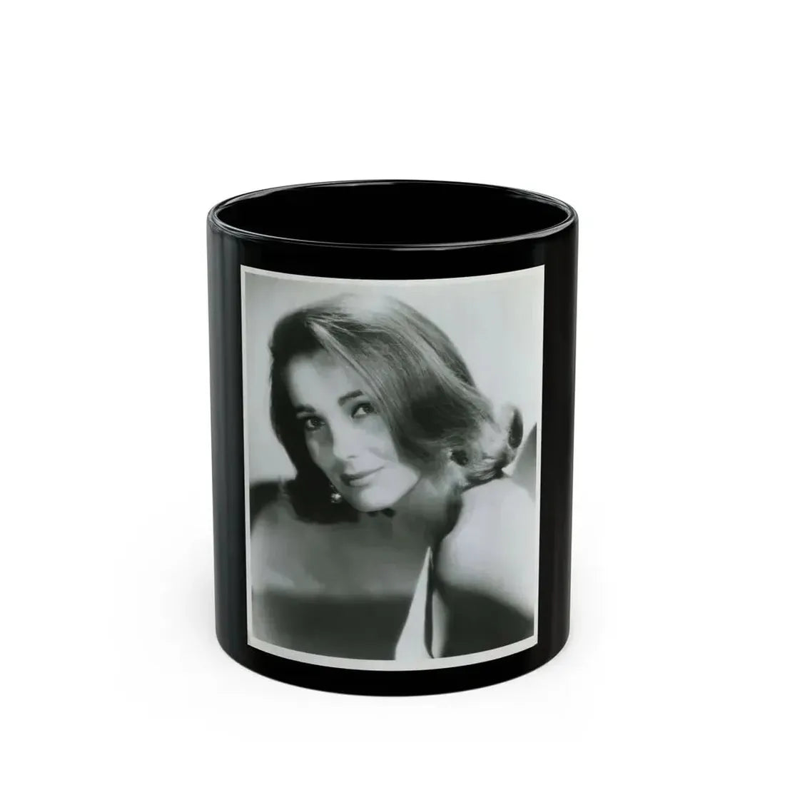 Julia Adams #194 (Vintage Female Icon) Black Coffee Mug 11oz - Go Mug Yourself