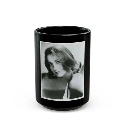 Julia Adams #194 (Vintage Female Icon) Black Coffee Mug 15oz - Go Mug Yourself