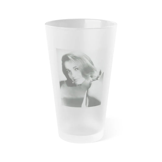 Julia Adams #194 (Vintage Female Icon) Frosted Pint Glass 16oz-16oz-Frosted-Go Mug Yourself