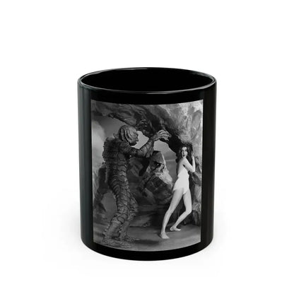 Julia Adams #196 (Vintage Female Icon) Black Coffee Mug 11oz - Go Mug Yourself