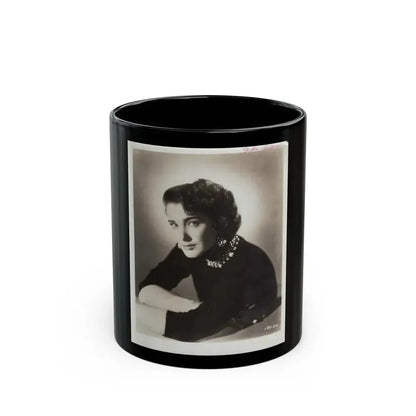 Julia Adams #200 (Vintage Female Icon) Black Coffee Mug 11oz - Go Mug Yourself