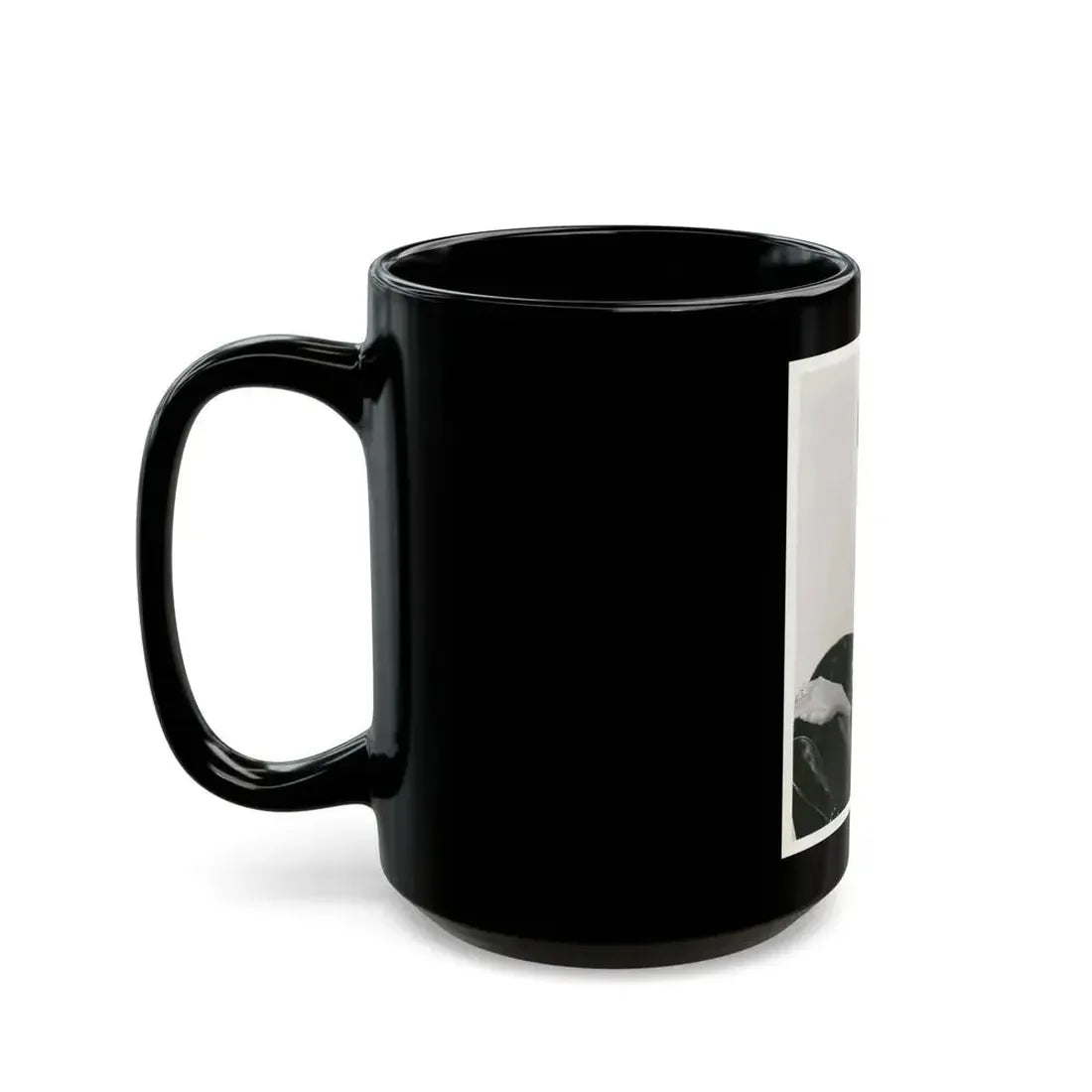 Julia Adams #206 (Vintage Female Icon) Black Coffee Mug - Go Mug Yourself