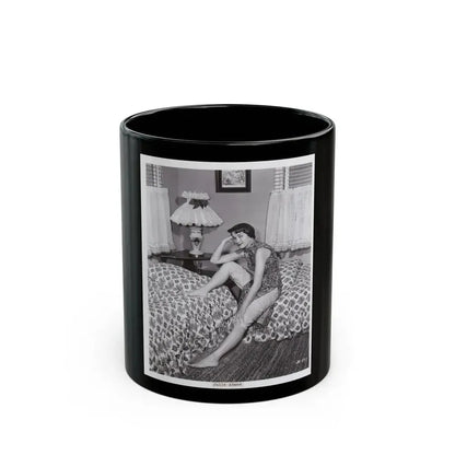 Julia Adams #207 (Vintage Female Icon) Black Coffee Mug 11oz - Go Mug Yourself