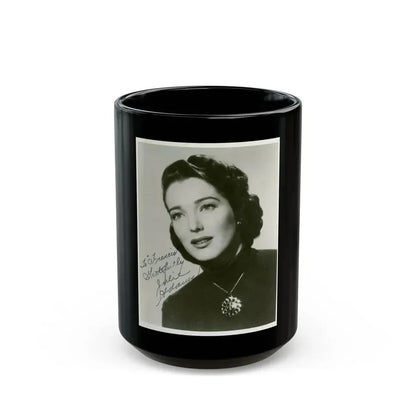 Julia Adams #209 (Vintage Female Icon) Black Coffee Mug 15oz - Go Mug Yourself