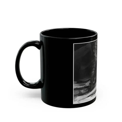 Julia Adams #212 - 8x10 B&W Full Body 1-Piece Swimsuit Promo Photo for Creature From The Black Lagoon '54 1 (Vintage Female Icon) Black Coffee Mug - Go Mug Yourself