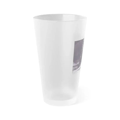 Julia Adams #212 - 8x10 B&W Full Body 1-Piece Swimsuit Promo Photo for Creature From The Black Lagoon '54 (Vintage Female Icon) Frosted Pint Glass 16oz - Go Mug Yourself