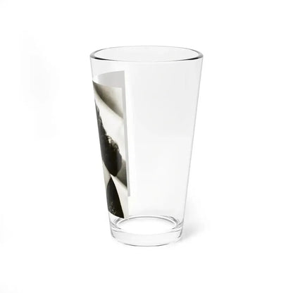 Julia Adams #32 - 8x10 B&W Head & Shoulder Glamour Portrait (Vintage Female Icon) Pint Glass 16oz - Go Mug Yourself