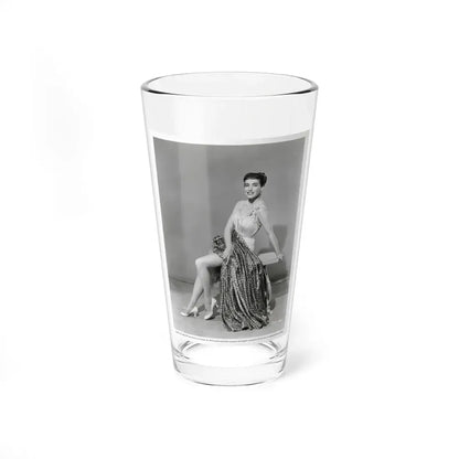 Julia Adams #37 (Vintage Female Icon) Pint Glass 16oz 16oz - Go Mug Yourself