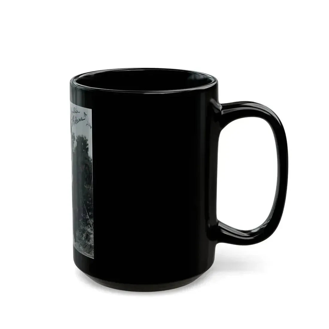 Julia Adams #97 - 8x10 B&W Full Body 1-Piece Swimsuit Promo Photo for Creature From The Black Lagoon '54 1 (Vintage Female Icon) Black Coffee Mug - Go Mug Yourself