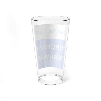 Julian M Carroll Purchase Parkway Shield (Kentucky) (Road Sign) Pint Glass 16oz - Go Mug Yourself