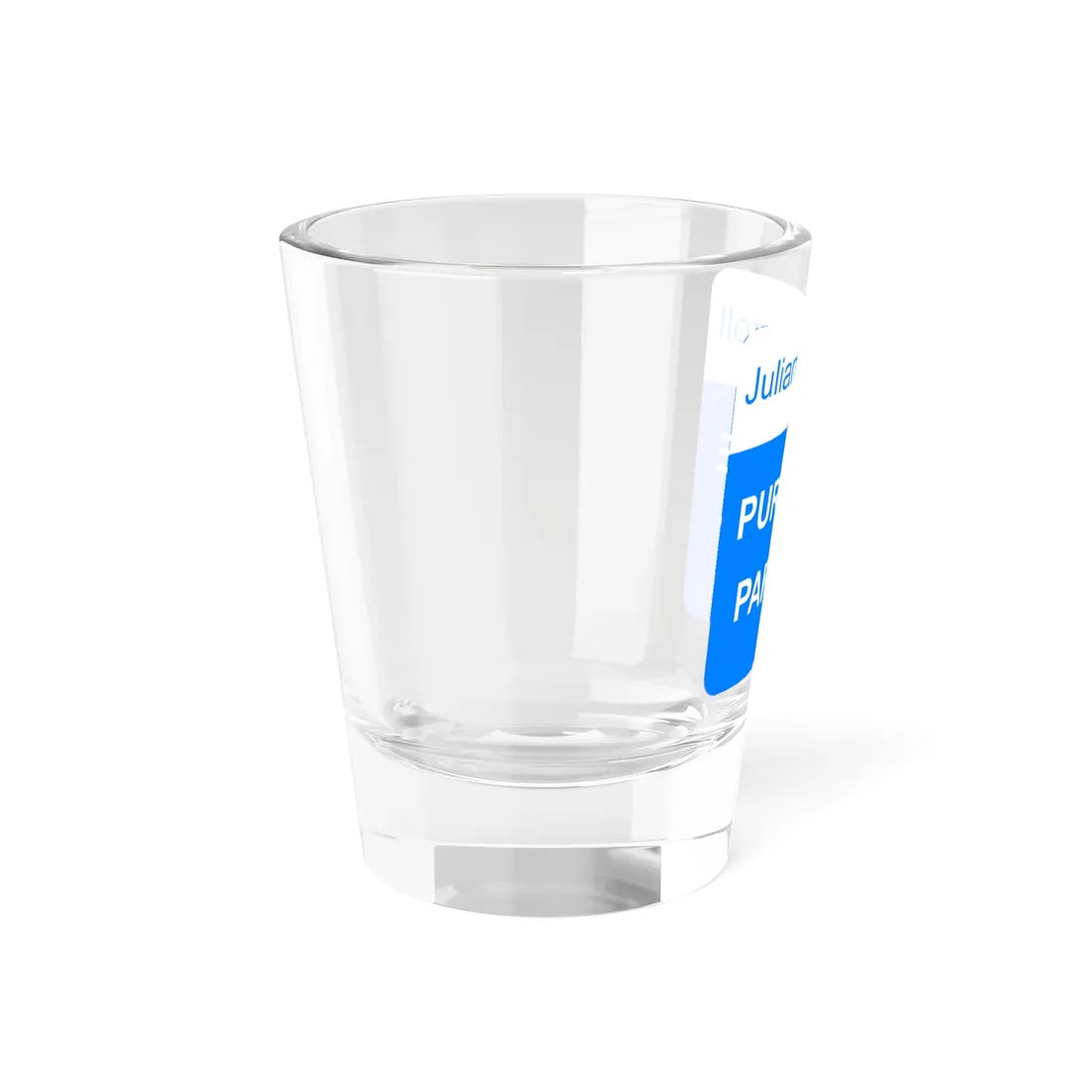 Julian M Carroll Purchase Parkway Shield (Kentucky) (Road Sign) Shot Glass 1.5oz - Go Mug Yourself