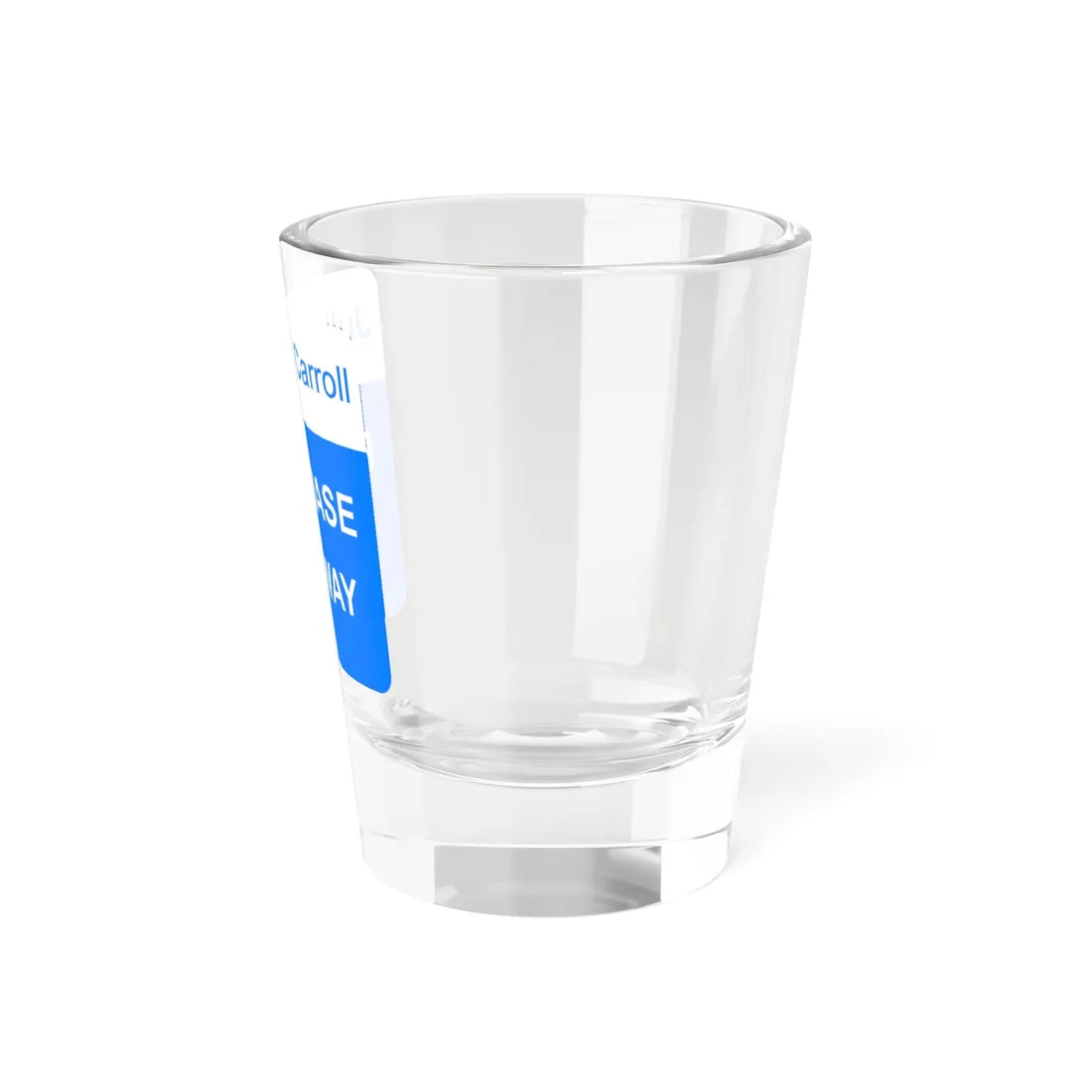 Julian M Carroll Purchase Parkway Shield (Kentucky) (Road Sign) Shot Glass 1.5oz - Go Mug Yourself
