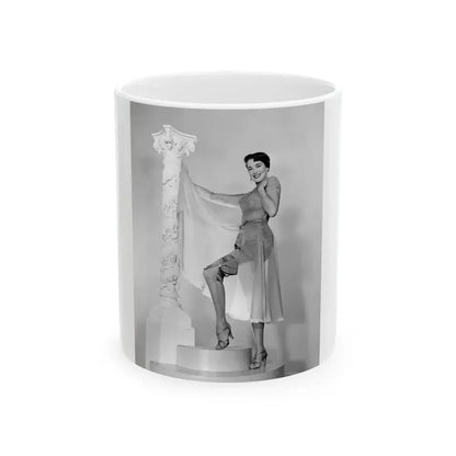 Julie Adams #213 (Vintage Female Icon) White Coffee Mug 11oz - Go Mug Yourself