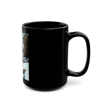 Julie Ege #100 (Vintage Female Icon) Black Coffee Mug - Go Mug Yourself