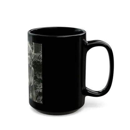 Julie Ege #104 (Vintage Female Icon) Black Coffee Mug - Go Mug Yourself