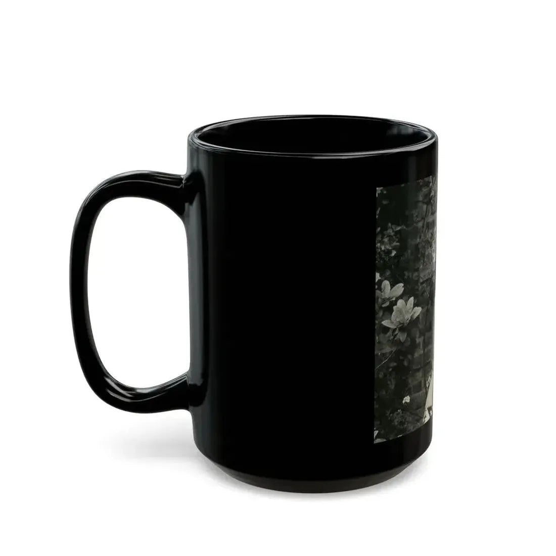Julie Ege #104 (Vintage Female Icon) Black Coffee Mug - Go Mug Yourself