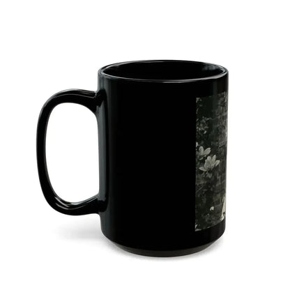 Julie Ege #104 (Vintage Female Icon) Black Coffee Mug - Go Mug Yourself