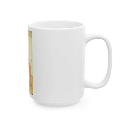 Julie Ege #117 (Vintage Female Icon) White Coffee Mug - Go Mug Yourself