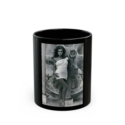 Julie Ege #124 (Vintage Female Icon) Black Coffee Mug 11oz - Go Mug Yourself