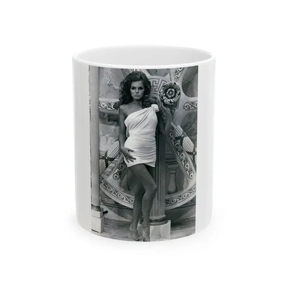 Julie Ege #124 (Vintage Female Icon) White Coffee Mug 11oz - Go Mug Yourself
