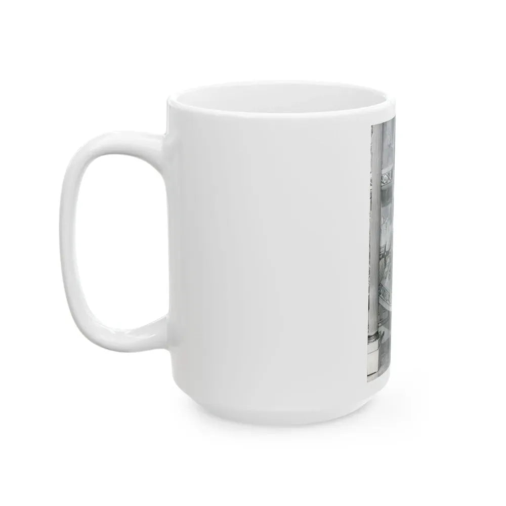 Julie Ege #124 (Vintage Female Icon) White Coffee Mug - Go Mug Yourself