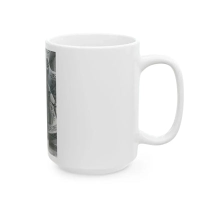 Julie Ege #124 (Vintage Female Icon) White Coffee Mug - Go Mug Yourself
