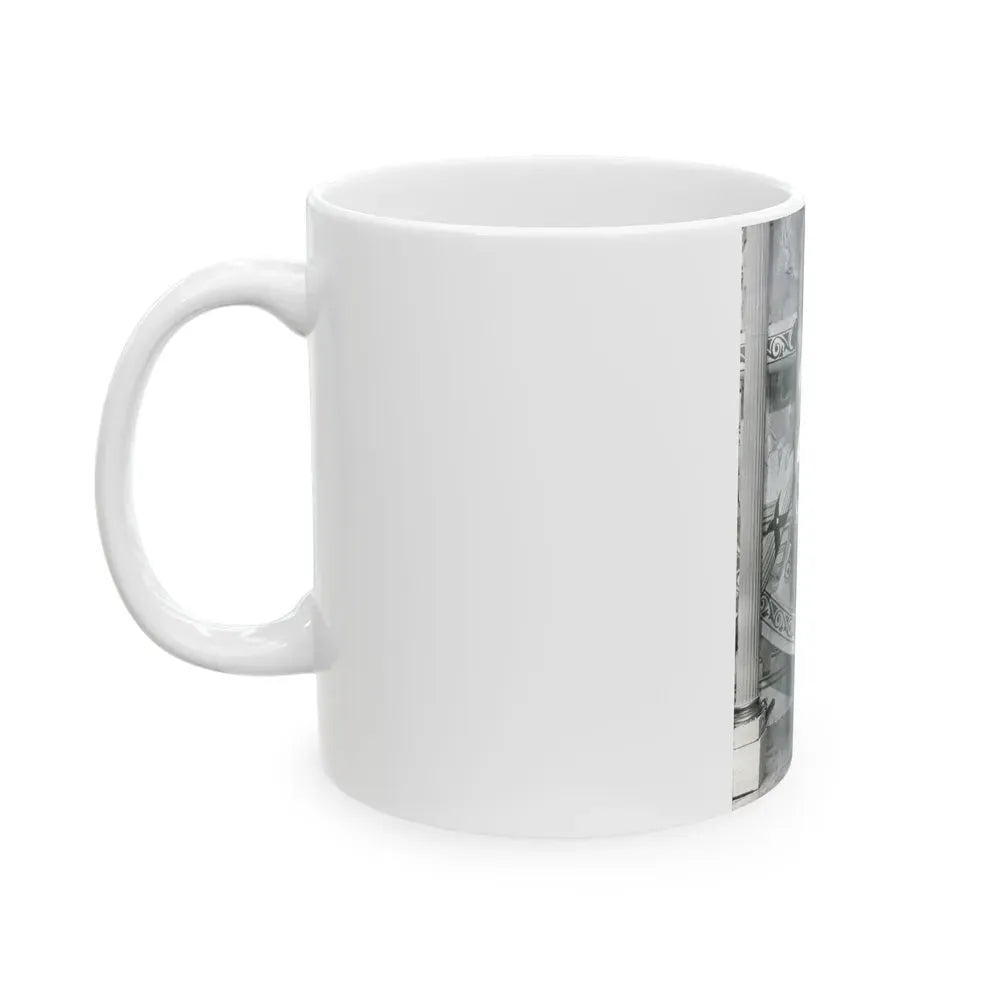 Julie Ege #124 (Vintage Female Icon) White Coffee Mug - Go Mug Yourself
