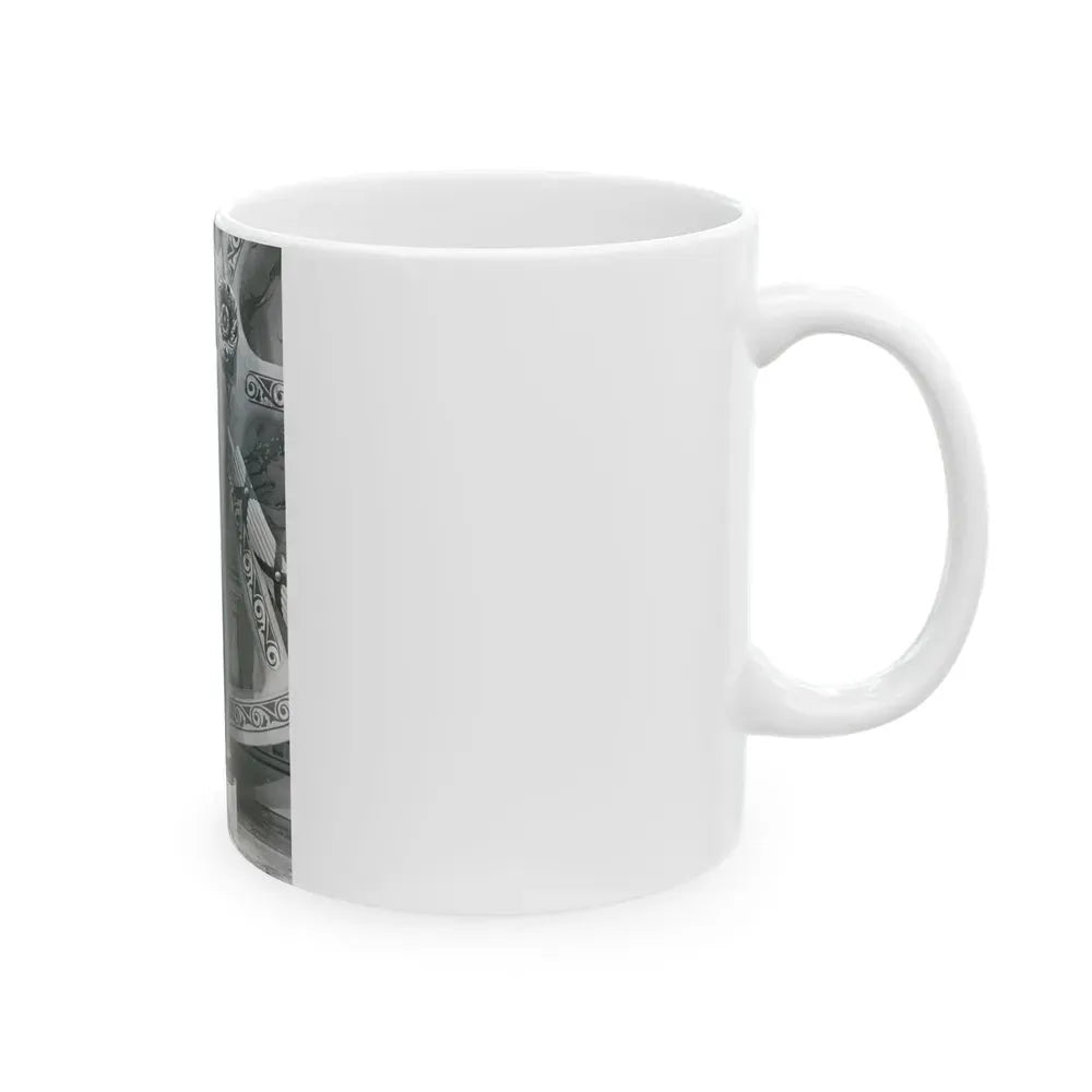 Julie Ege #124 (Vintage Female Icon) White Coffee Mug - Go Mug Yourself