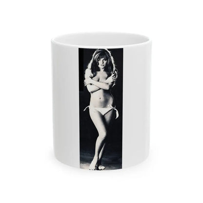 Julie Ege #126 (Vintage Female Icon) White Coffee Mug 11oz - Go Mug Yourself