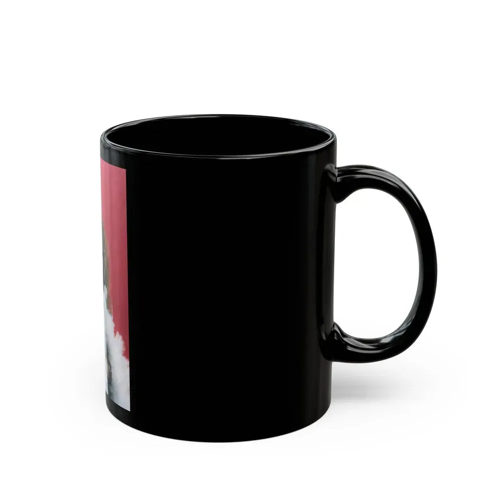 Julie Ege #148 (Vintage Female Icon) Black Coffee Mug - Go Mug Yourself