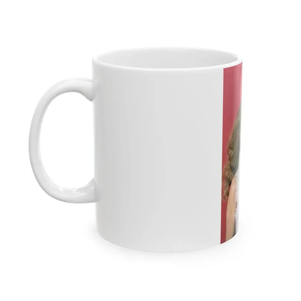 Julie Ege #148 (Vintage Female Icon) White Coffee Mug - Go Mug Yourself