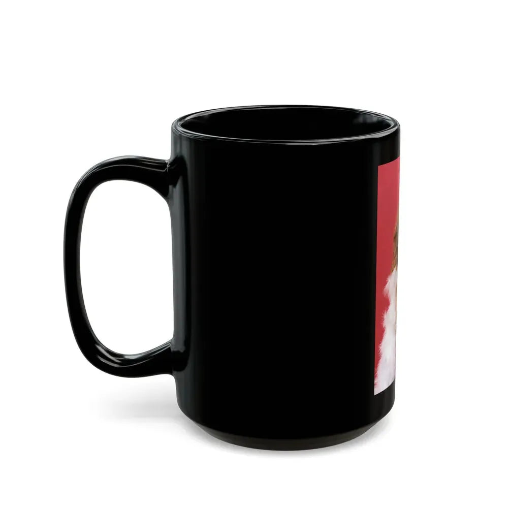 Julie Ege #149 (Vintage Female Icon) Black Coffee Mug - Go Mug Yourself